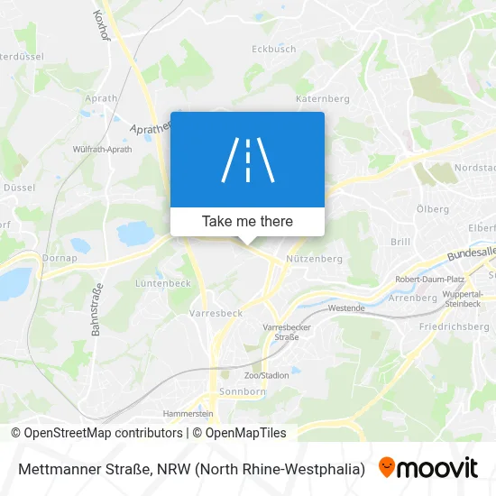 Mettmanner Straße map