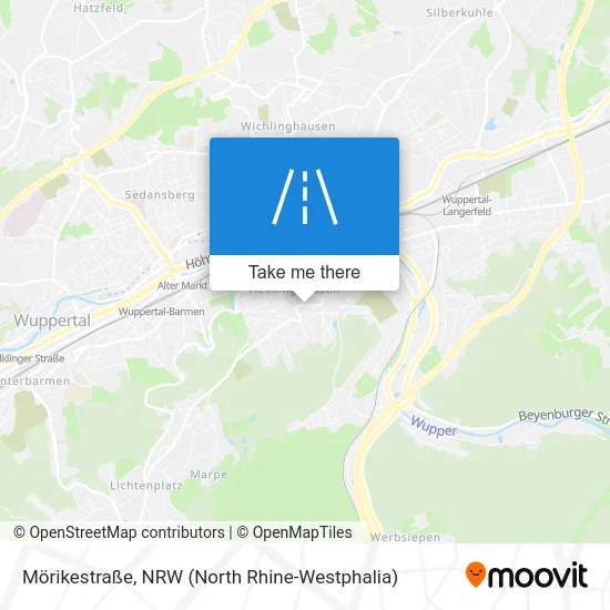 Карта Mörikestraße