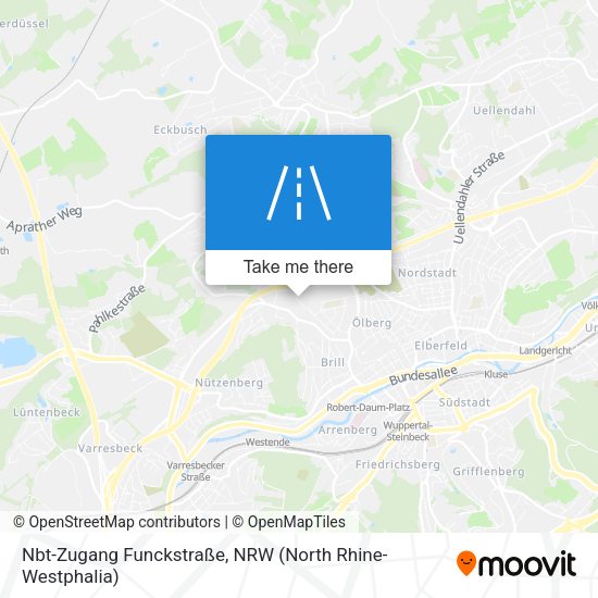 Nbt-Zugang Funckstraße map