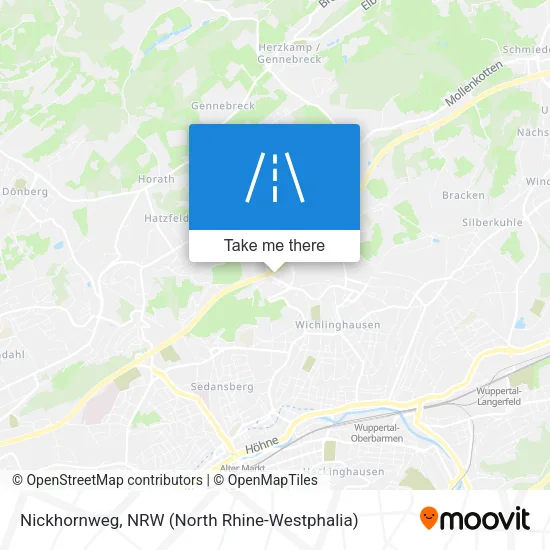 Карта Nickhornweg
