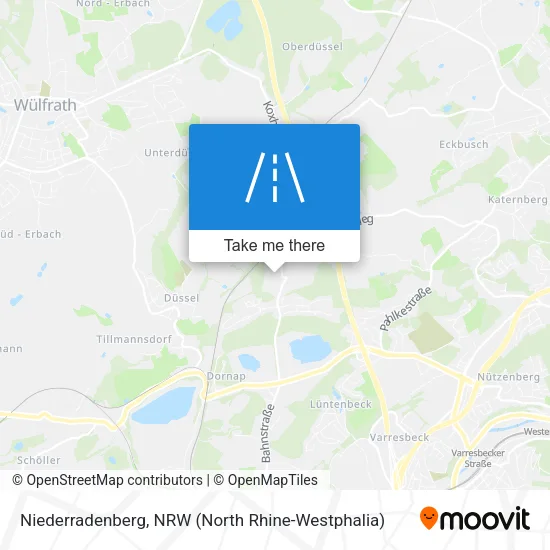 Карта Niederradenberg