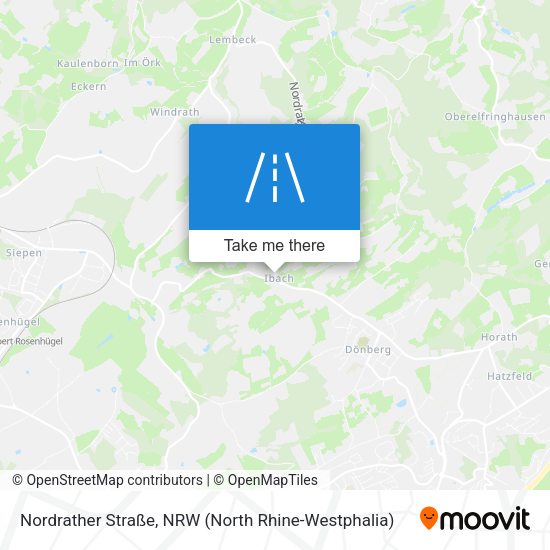 Nordrather Straße map