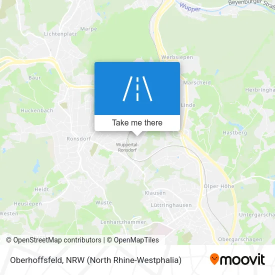 Карта Oberhoffsfeld
