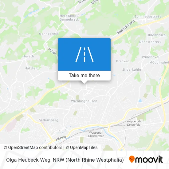 Olga-Heubeck-Weg map