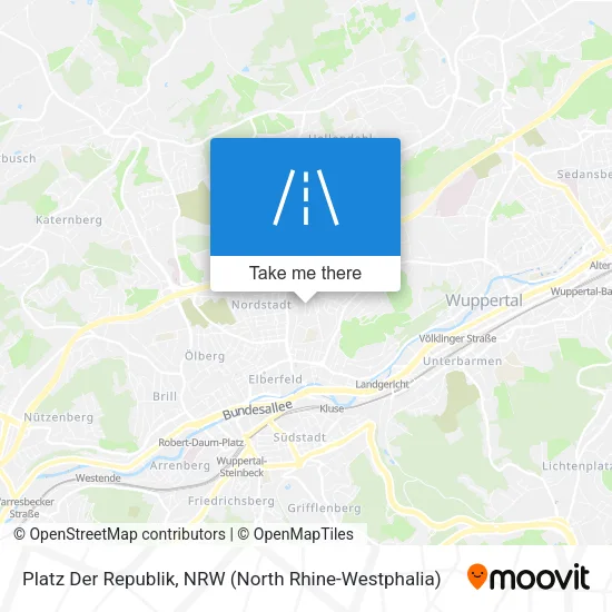 Карта Platz Der Republik