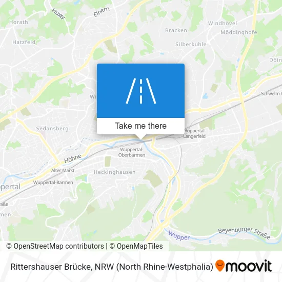 Rittershauser Brücke map