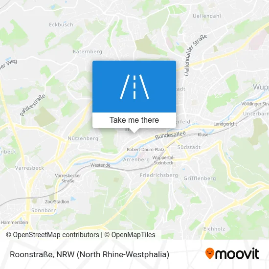 Roonstraße map