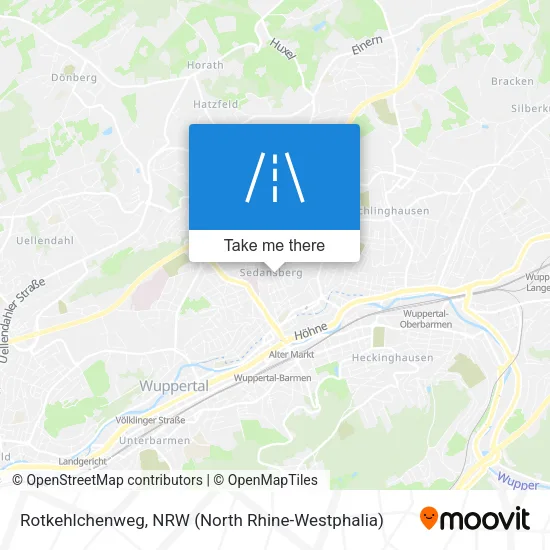 Карта Rotkehlchenweg