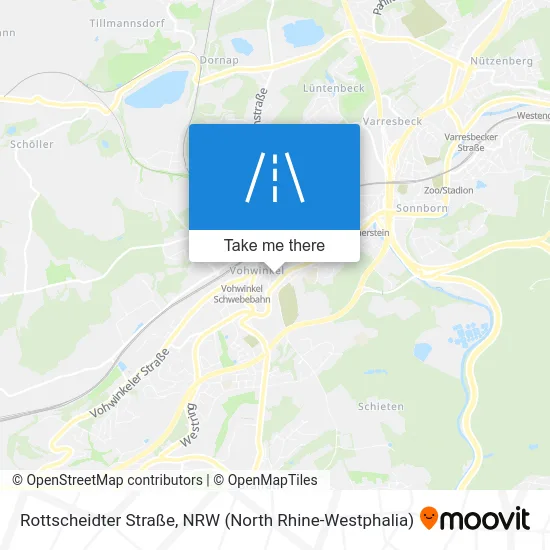 Карта Rottscheidter Straße