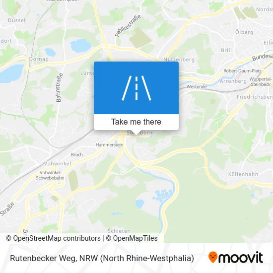 Rutenbecker Weg map