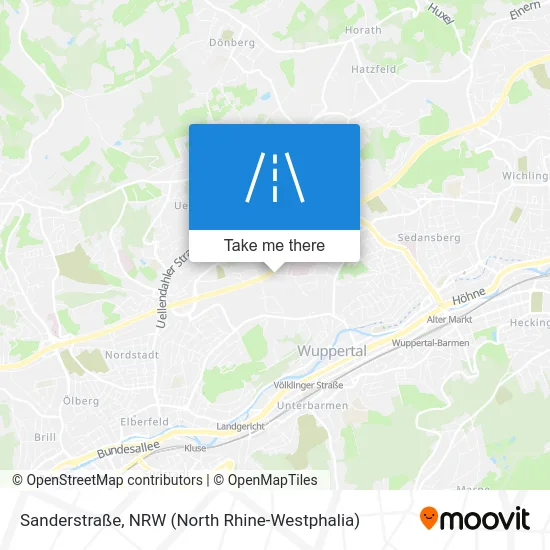 Sanderstraße map