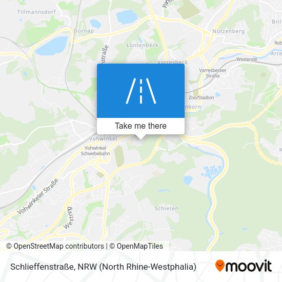 Schlieffenstraße map