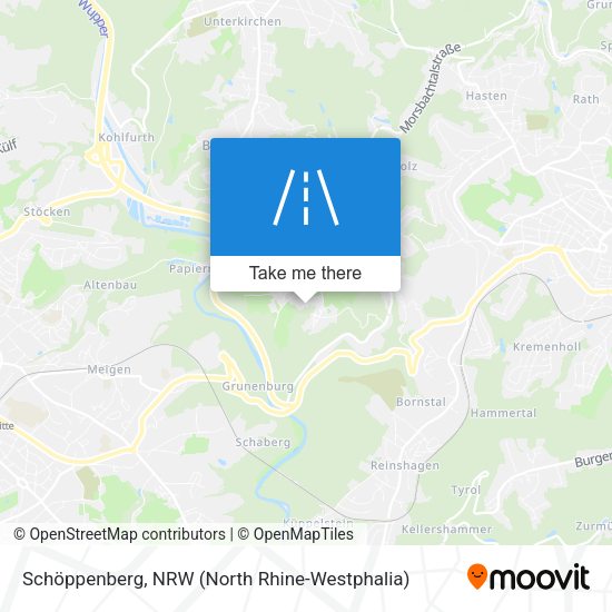 Schöppenberg map