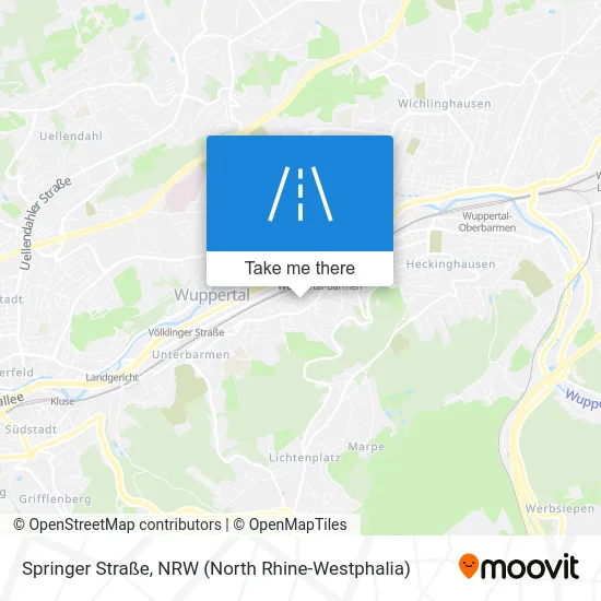Springer Straße map