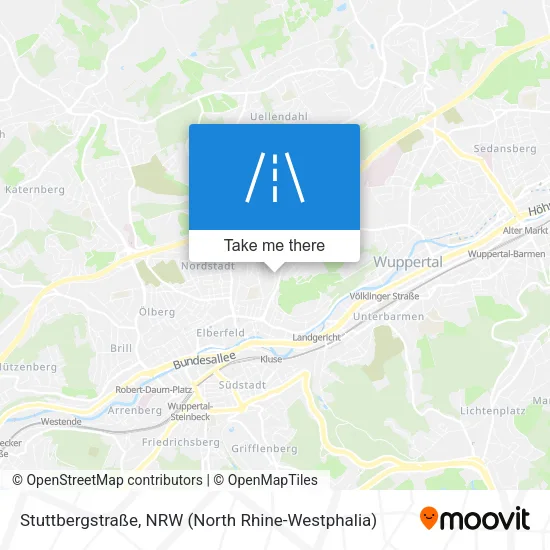 Карта Stuttbergstraße