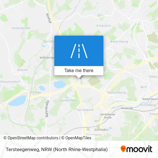 Карта Tersteegenweg