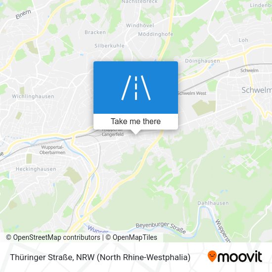 Thüringer Straße map