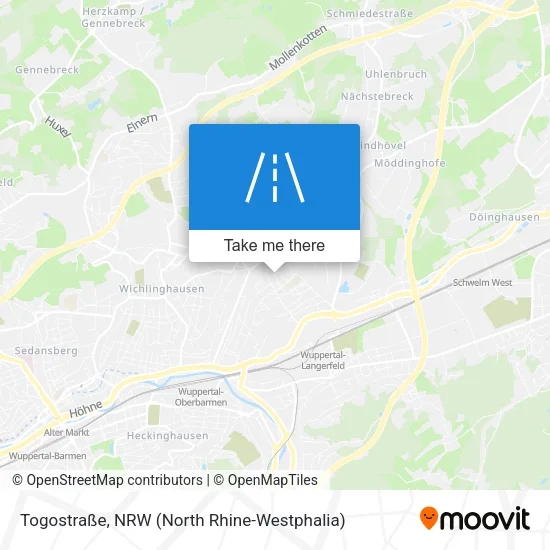 Карта Togostraße