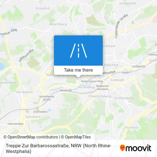 Карта Treppe Zur Barbarossastraße