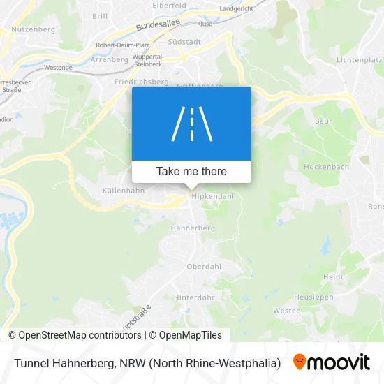 Карта Tunnel Hahnerberg