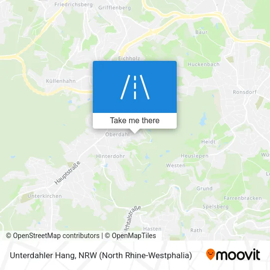 Карта Unterdahler Hang