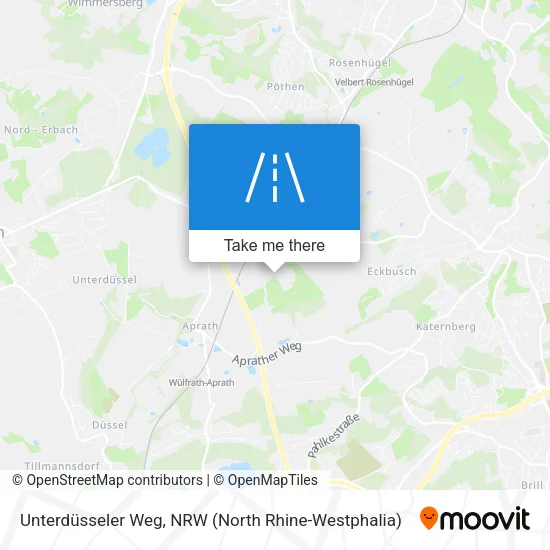 Карта Unterdüsseler Weg