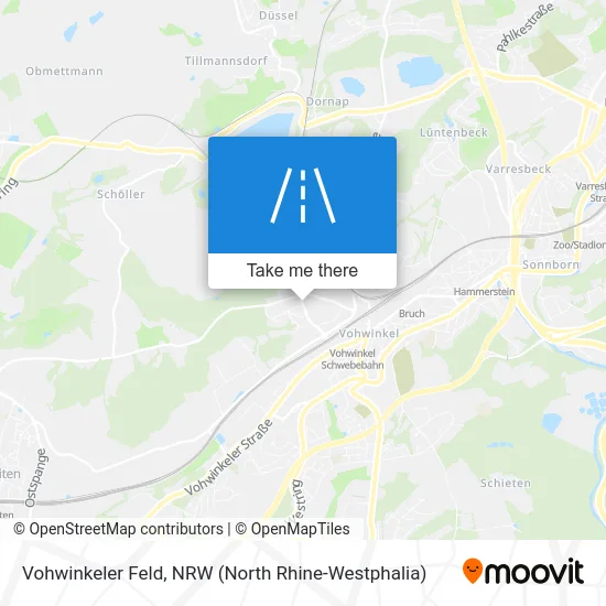 Vohwinkeler Feld map