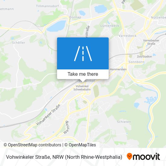 Vohwinkeler Straße map