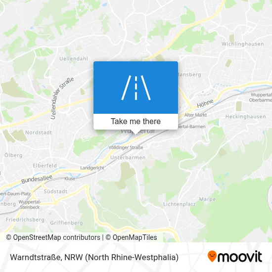 Warndtstraße map