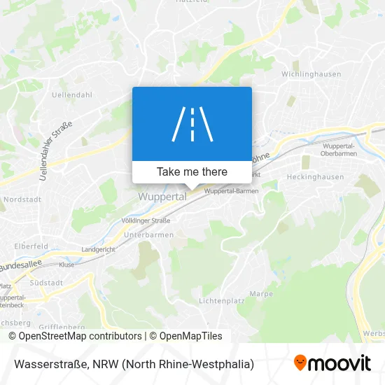 Wasserstraße map