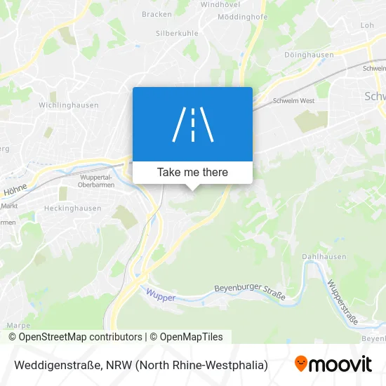 Карта Weddigenstraße