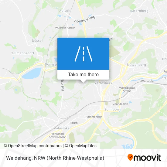 Карта Weidehang