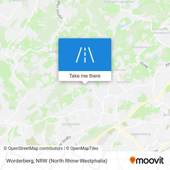 Карта Worderberg