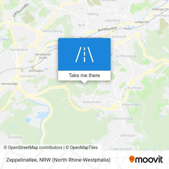 Карта Zeppelinallee