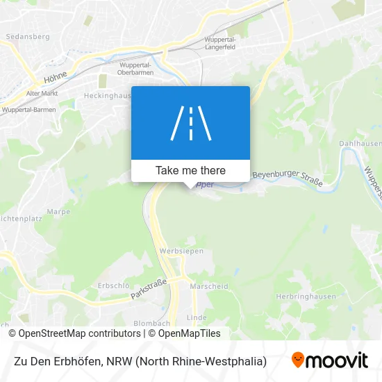 Карта Zu Den Erbhöfen