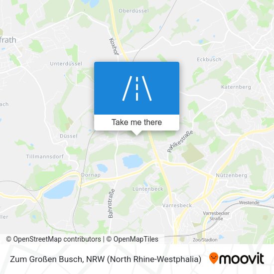 Карта Zum Großen Busch