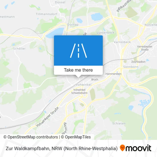Карта Zur Waldkampfbahn