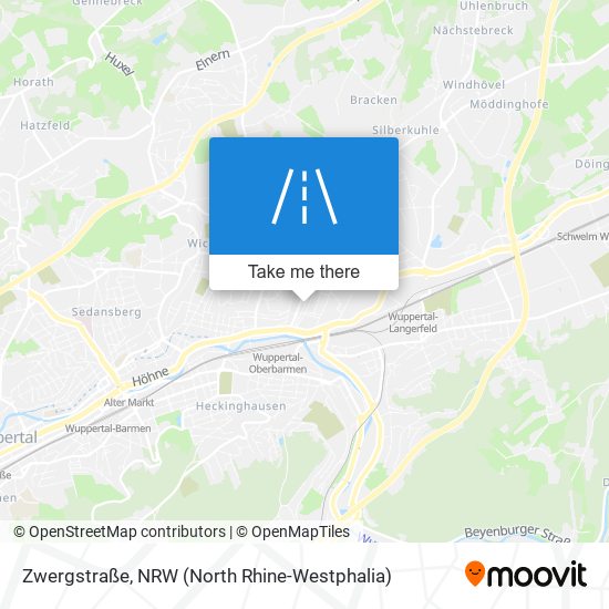 Zwergstraße map