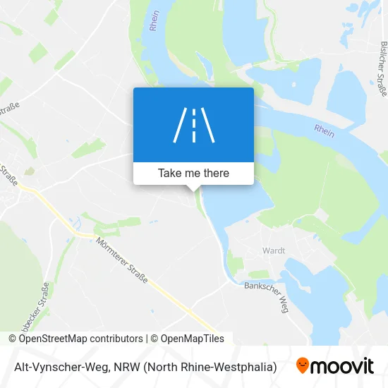 Карта Alt-Vynscher-Weg