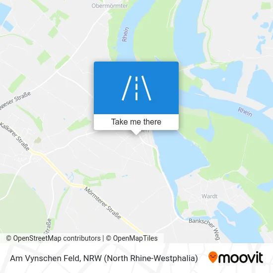 Карта Am Vynschen Feld