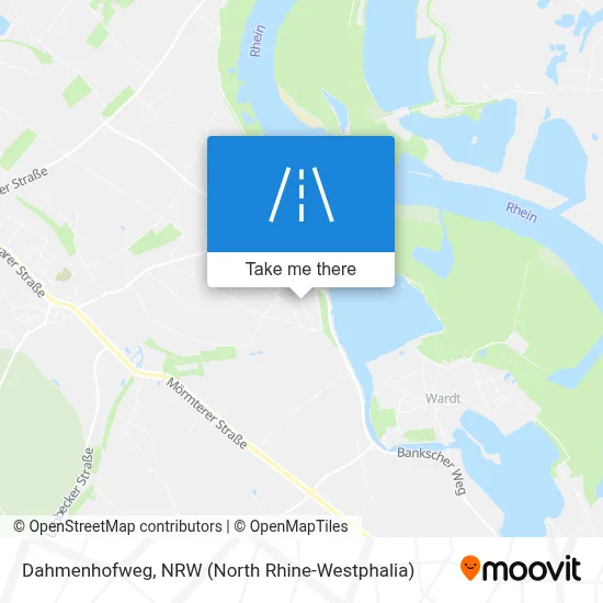 Dahmenhofweg map