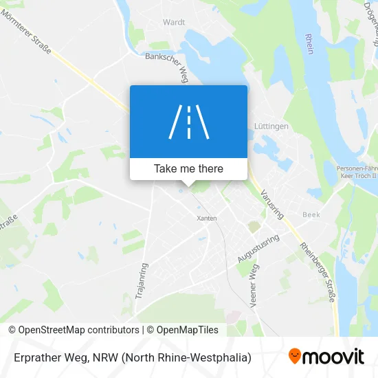 Карта Erprather Weg