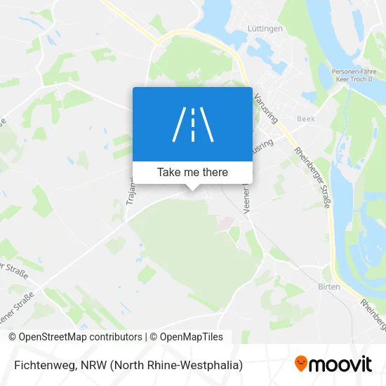 Fichtenweg map