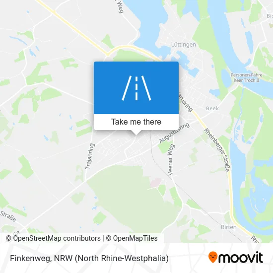 Finkenweg map