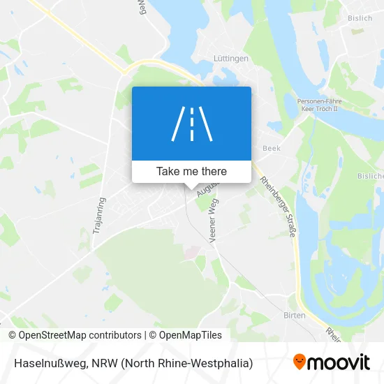 Карта Haselnußweg