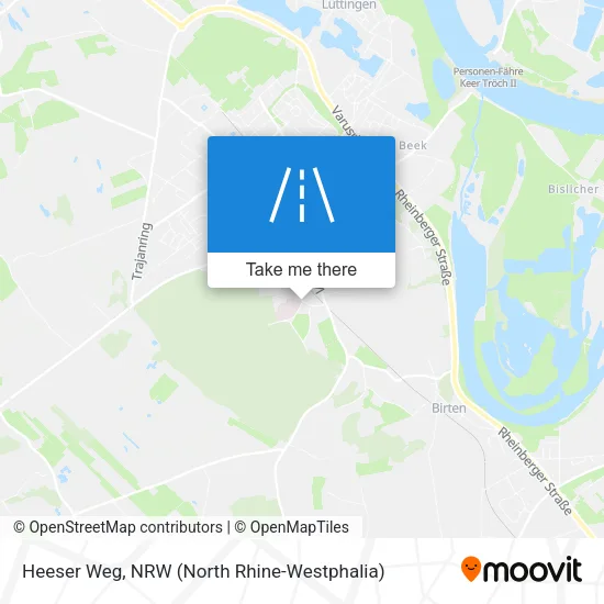 Карта Heeser Weg