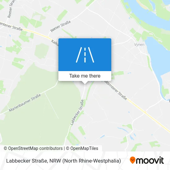 Карта Labbecker Straße