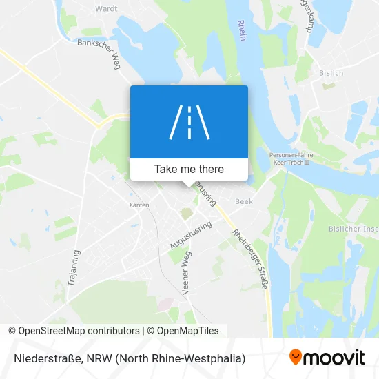 Niederstraße map
