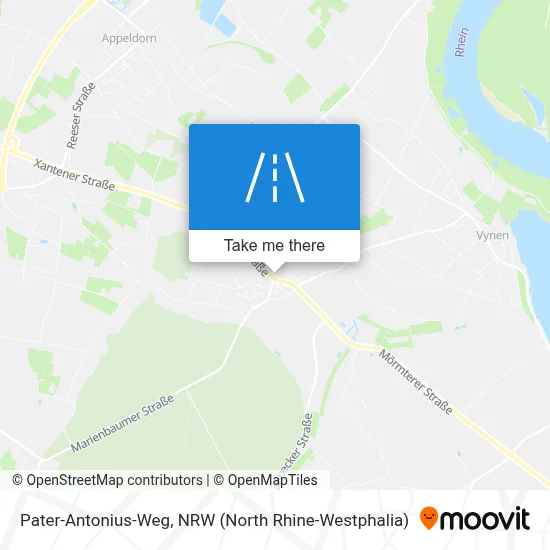 Pater-Antonius-Weg map