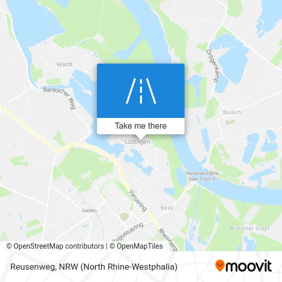 Карта Reusenweg